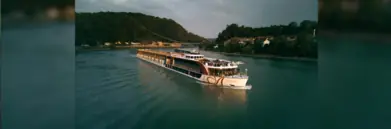 AmaWaterways boat on river