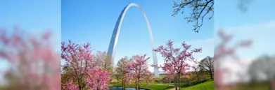 Gateway Arch in St. Louis, Missouri