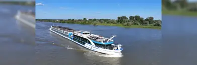 VIVA Cruises boat on river