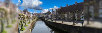 Amersfoort canal in the Netherlands