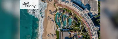 Birds-eye-view of Velas Resorts hotel