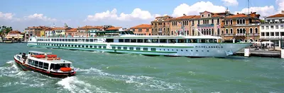 The MS Michelangelo vessel in Italy. 
