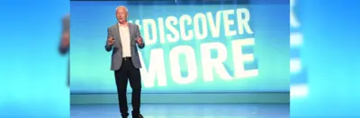 Image of Andy Harmer at the CLIA Conference. 