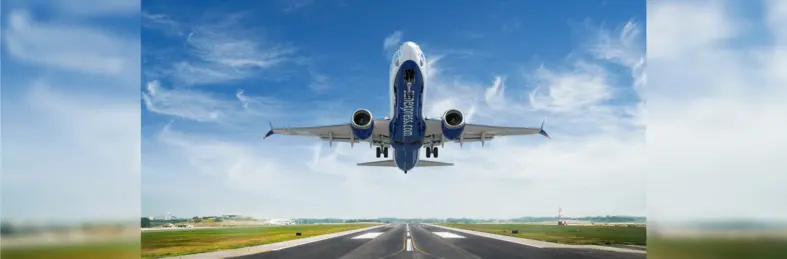 Image of a SunExpress plane taking off