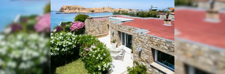 Villa Cala Rossa in L'Île-Rousse, France.