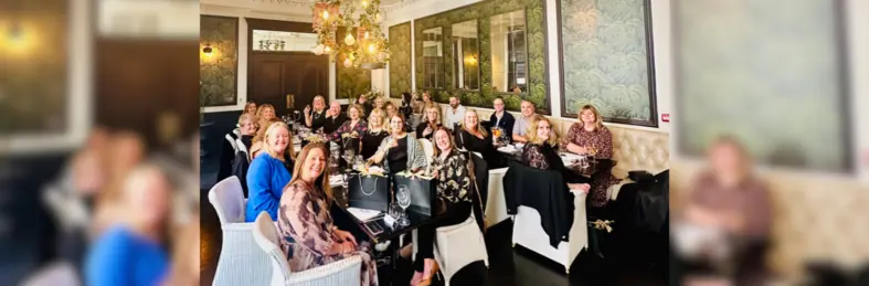 Members of the Personal Travel Agents' Millionaire's Club at the launch event at the Grand Pacific in Manchester.