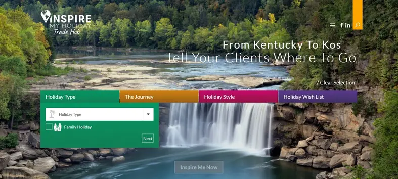 Inspire My Holiday Trade Hub Home Page