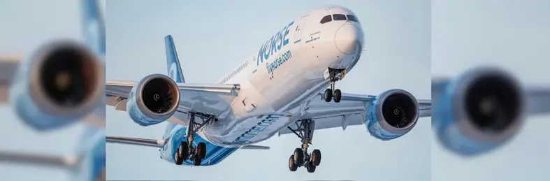 Image of a Norse Atlantic Airways plane