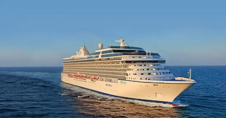 Oceania Marina at sea.