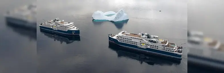 Image of two Swan Hellenic vessels