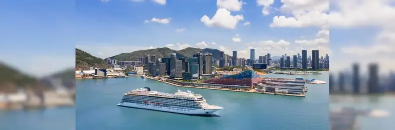 Image of a Viking ship in Shezhen