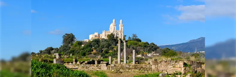 The archaeological remains of Hippo Regius, Algeria.