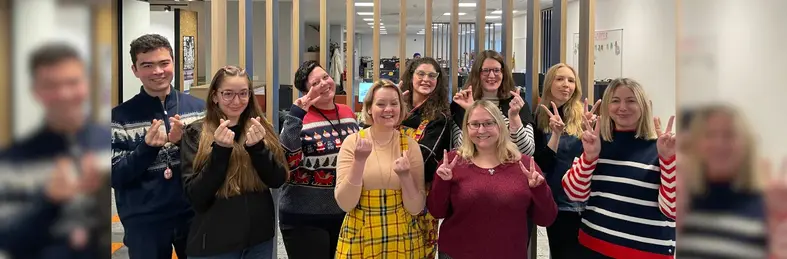 Senior Team Leader, Claire Brothers, and other members of Inside Travel's dedicated agent sales team.