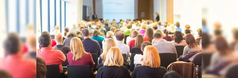 Attendees at a conference.
