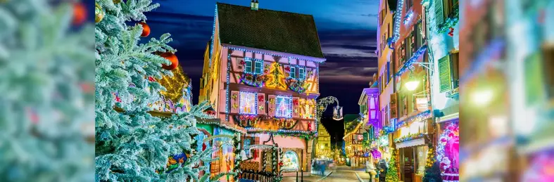 Alsace at Christmas time