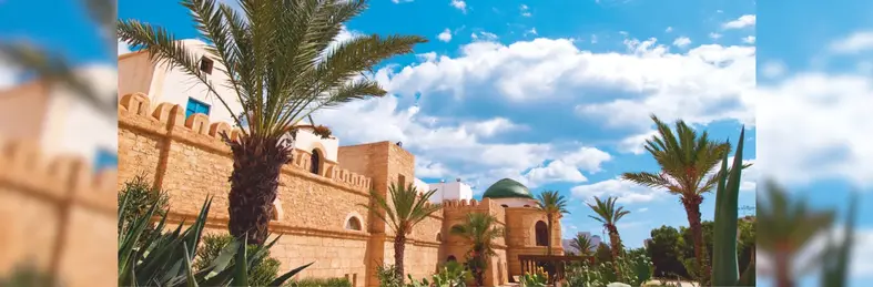 Hammamet, a modern resort town in Tunisia