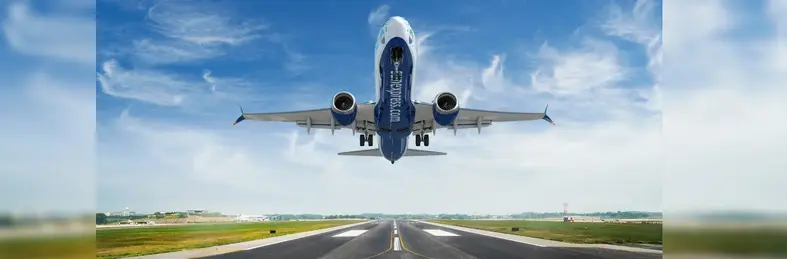 A SunExpress aircraft taking of 