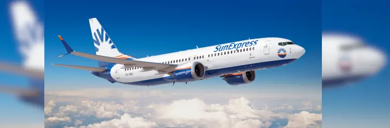 SunExpress aircraft in the sky
