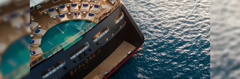 The stern of Explora II.