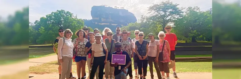 Solo travellers on a 'Max 20' Just You tour.