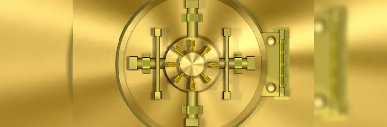 Gold plated vault