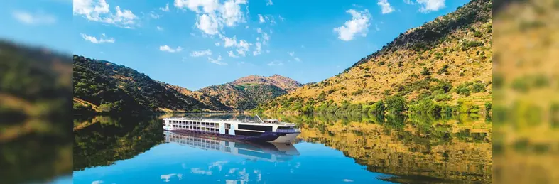 A rendering of TUI Luzia, an upcoming purpose-built Douro river cruise ship.