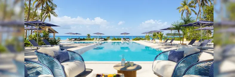The pool area at Iberostar Selection Zanzibar.