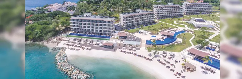 An aerial view of Hideaway at Royalton Saint Lucia