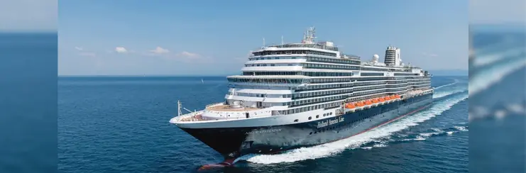 Holland America Line's Niew Statendam sailing