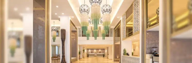 The lobby of Dusit's Princess Chiangmai hotel