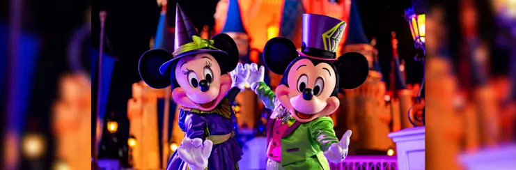 Mickey and Minnie at the MNSSHP