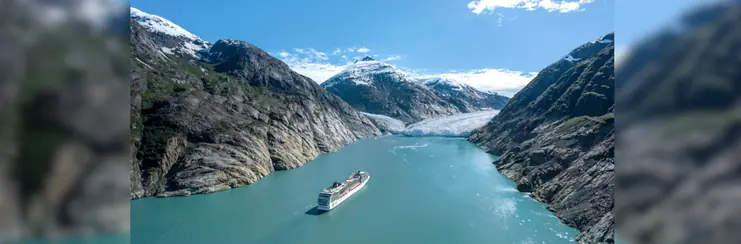 MSC Poesia sails through Alaska