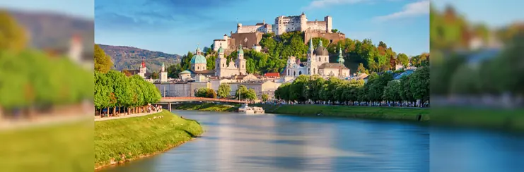 Salzburg lake, Austria