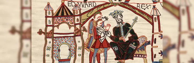 Edward the Confessor on the Bayeux Tapestry