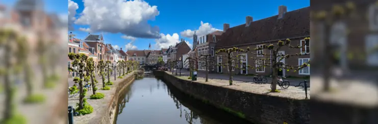 Amersfoort canal in the Netherlands