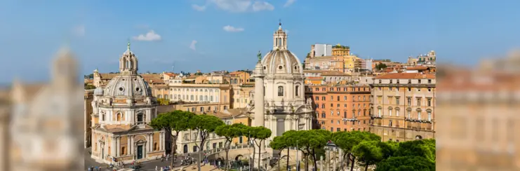 Rome skyline 