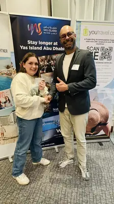 Darrin des Vignes at the Youtravel Roadshow 2024