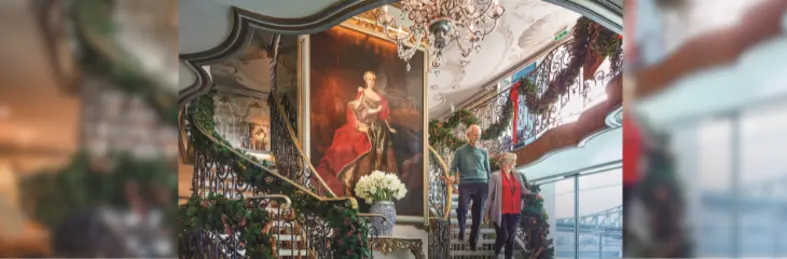 Christmas on board the S.S Victoria. 