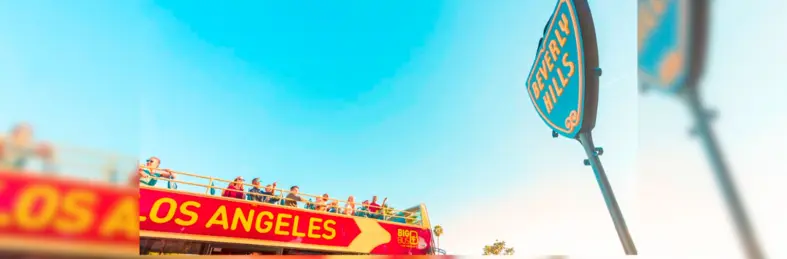 Image of a Beverly Hills sign in LA 