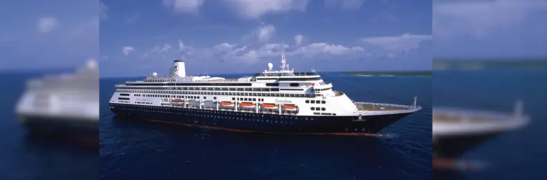 Image of the Zaandam vessel. 