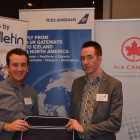 Icelandair: Nick Beauchamp, Winner from Kuoni Travel: David McKenzie