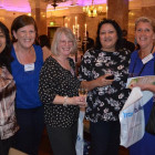 Karen Dos Remedios and Jackie Prats (both Co-Operative Personal Travel Advisors), with Diane Burnage, Jackie Shell and Pauline Lovegrove from Classic Travel