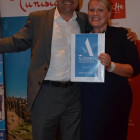 Angela Davies from Sandy Lane Travel wins An accomodation stay with Aldemar ??