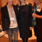 Michelle Hallett (travel Counsellors), with Thomas Cooks Charlotte Gallop and Sindy Christie