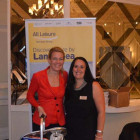 Stephanie Robinson, Moorend Travel with a summer hamper and Hayley Anderson, All leisure holidays