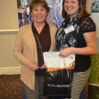 Duty free goody bag won by Lorinda Webb Travel Counsellors, from Tracey Quirk, Birmingham Airport