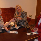Enjoying a drink - Cassy Cullen ( CC Travel ), Debra Dickson ( Thomas Cook Leeds ) and Joely Richardson from Virgin Holidays.